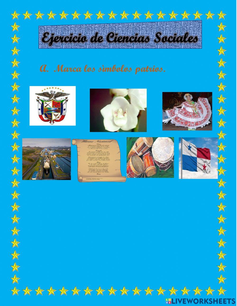 Los símbolos patrios