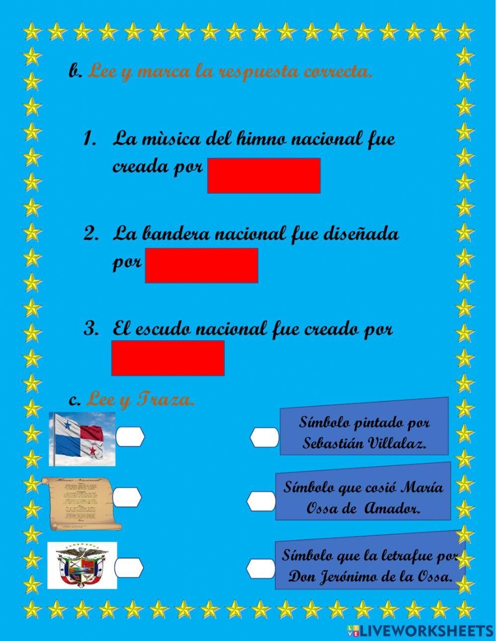 Los símbolos patrios