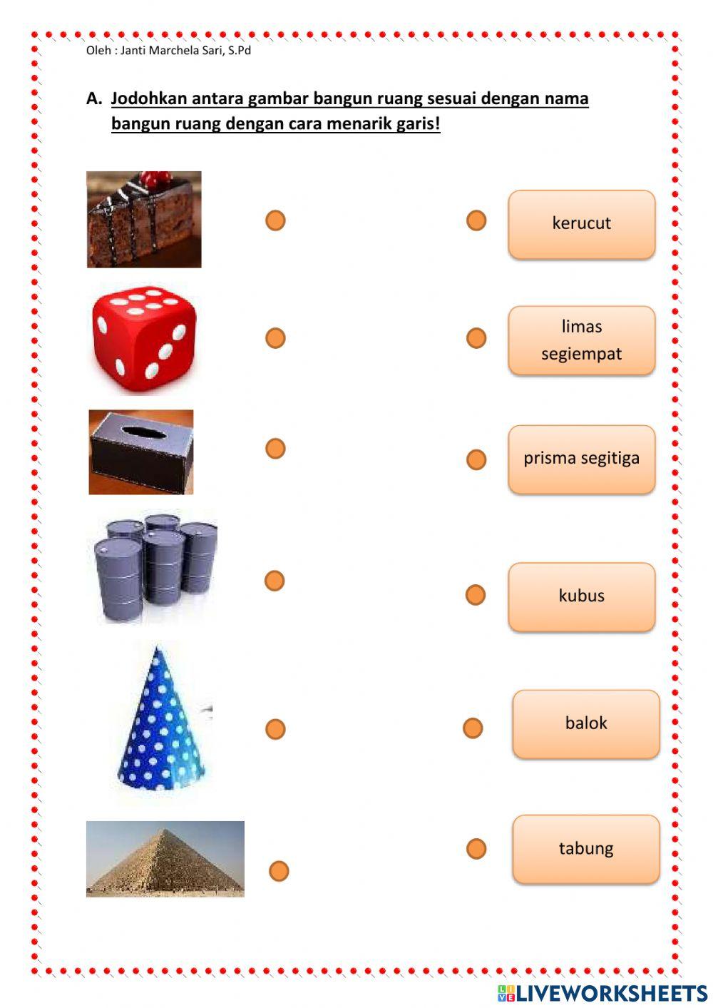 Bangun Ruang dan Sifatnya