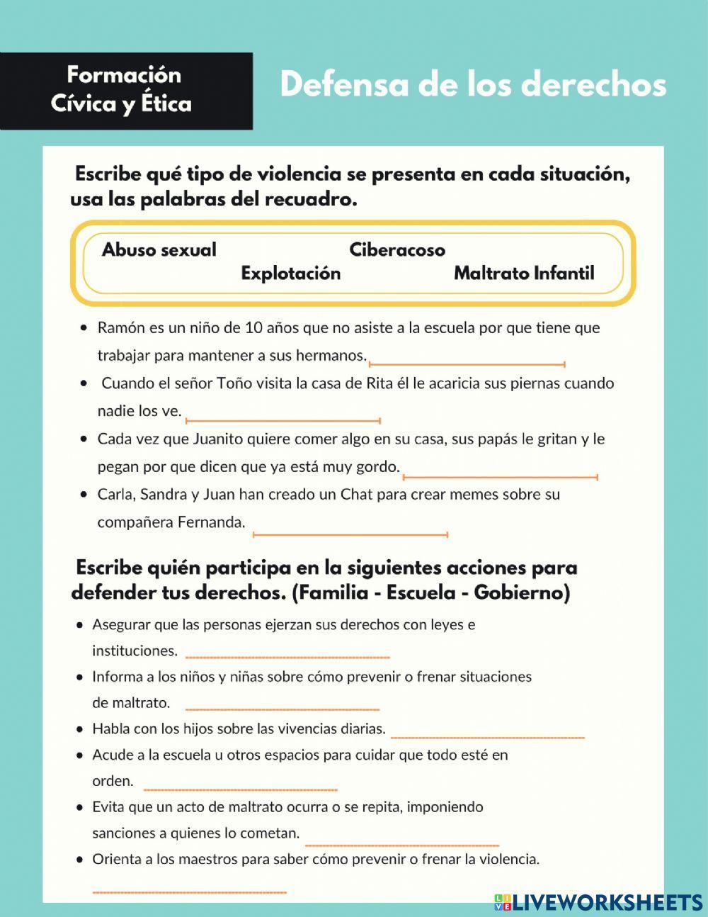 Defensa de los Derechos