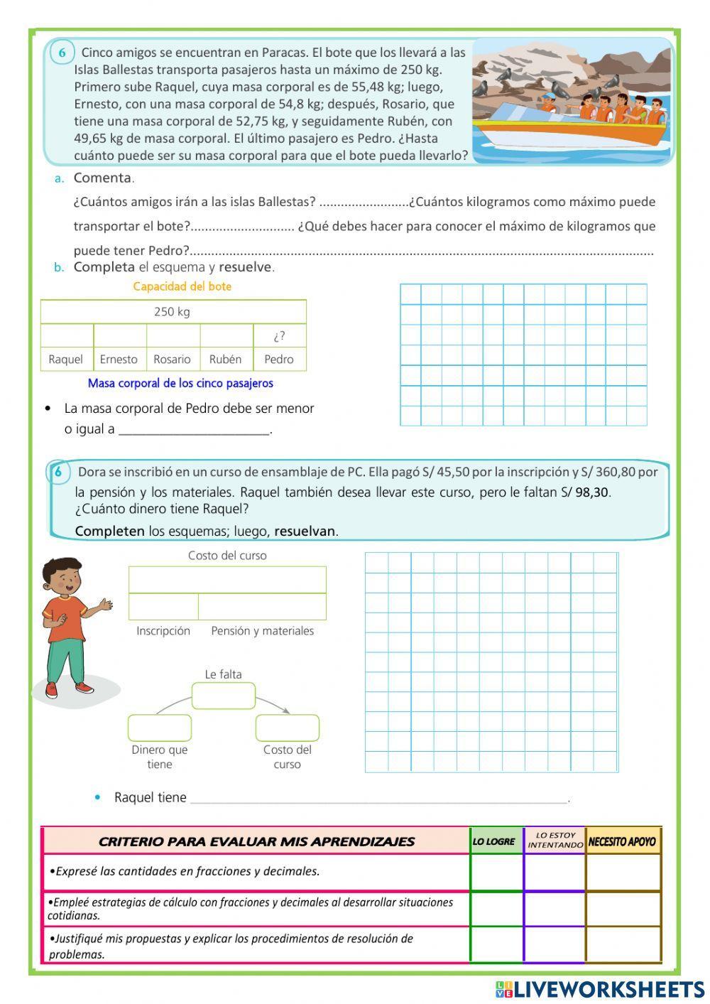 Fracciones Decimales