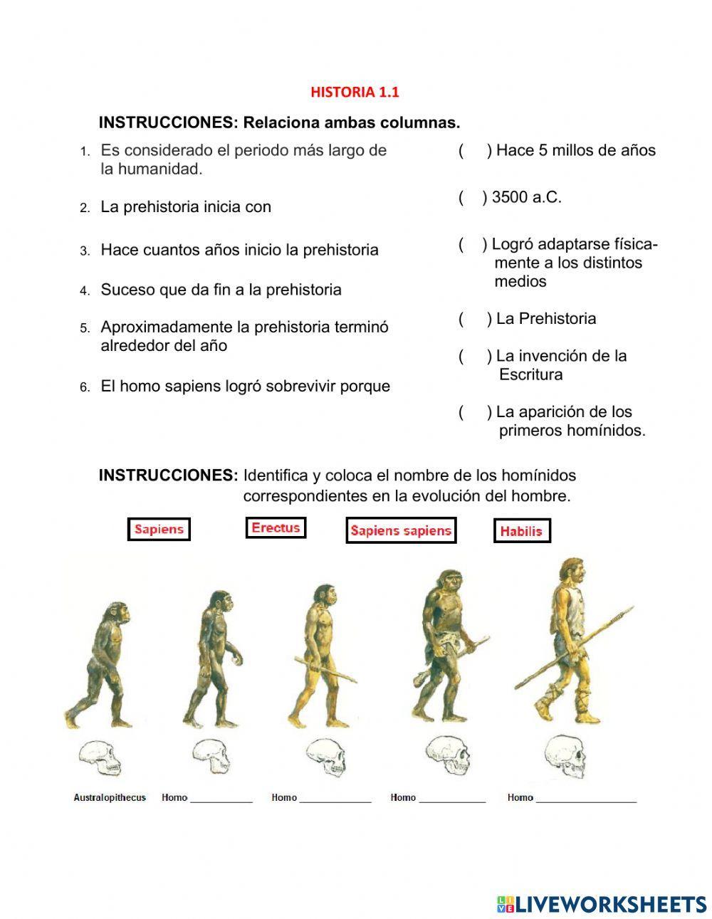 La prehistoria