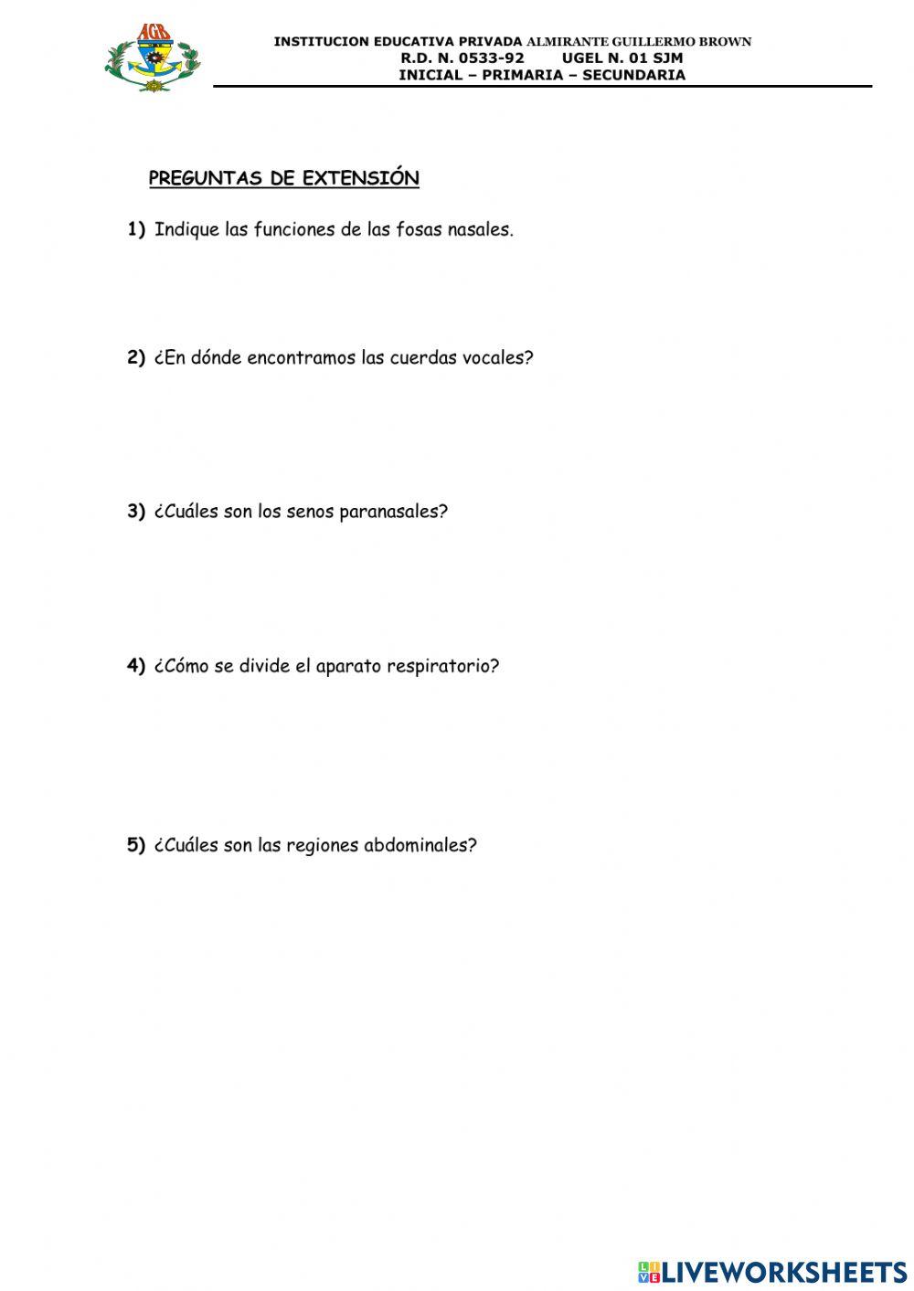 Aparato respiratorio