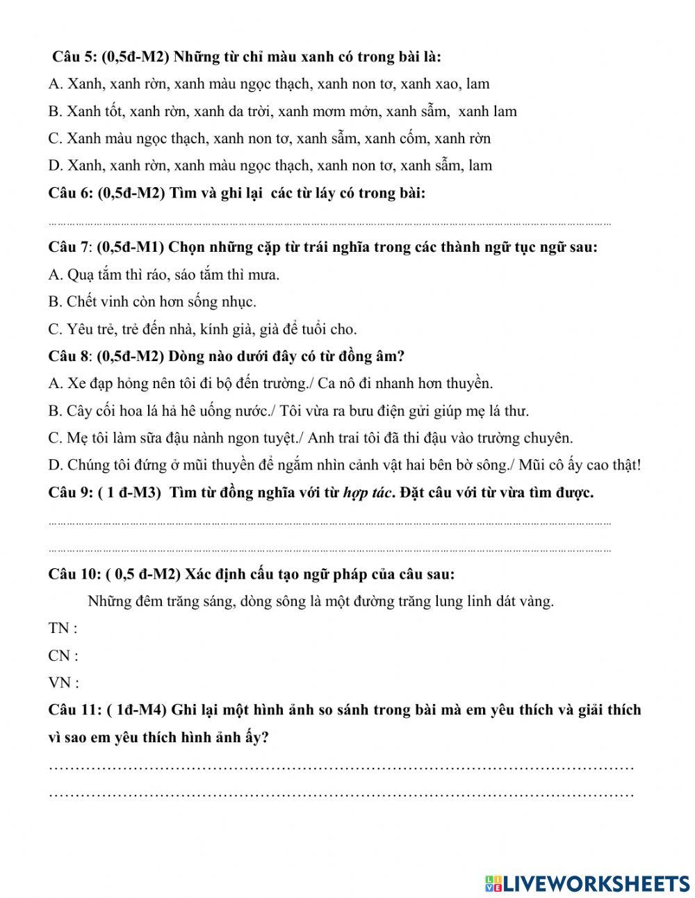 KT giữa kì 1 Tiếng Việt (3)