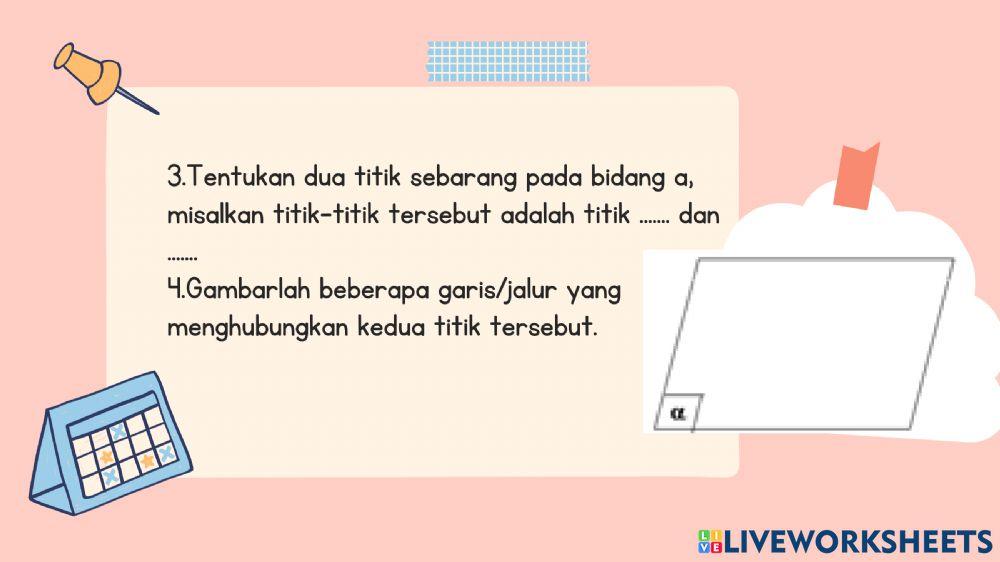 LKPD 1 Jarak Titik ke titik