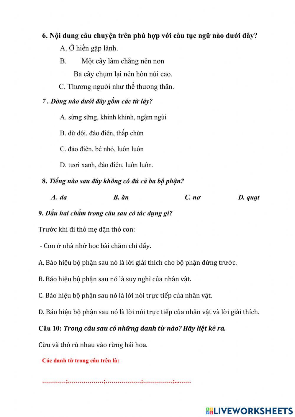 Đề số 4 Ktra thử GK1 TViệt