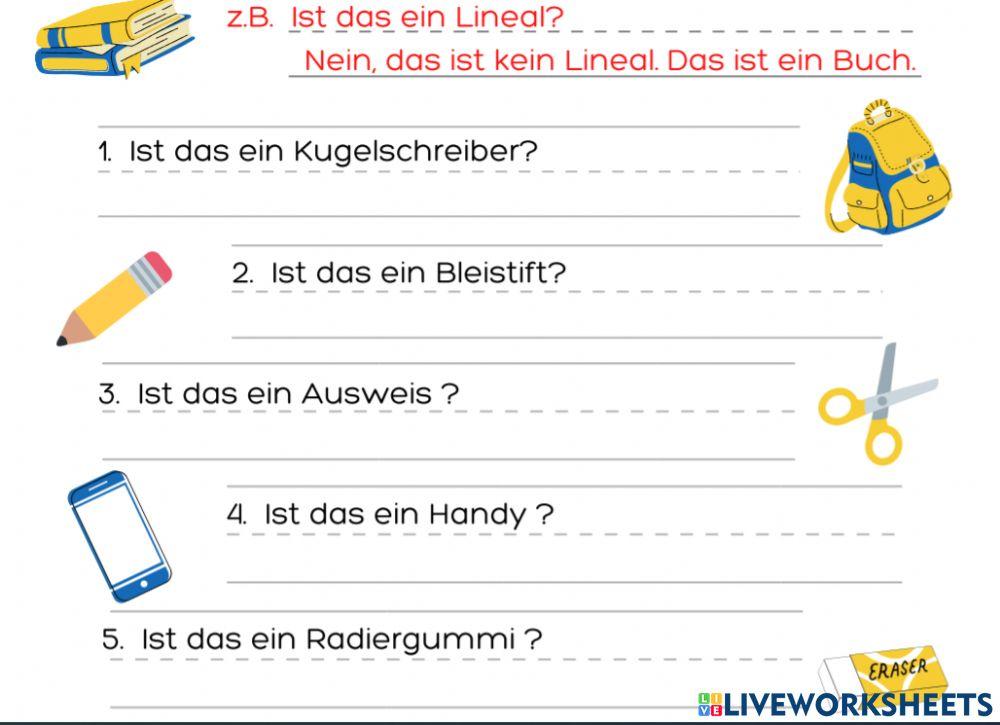 Schulsachen modificado