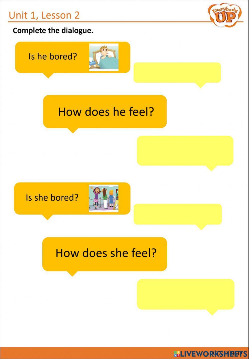 Everybody up 2 - Unit 1