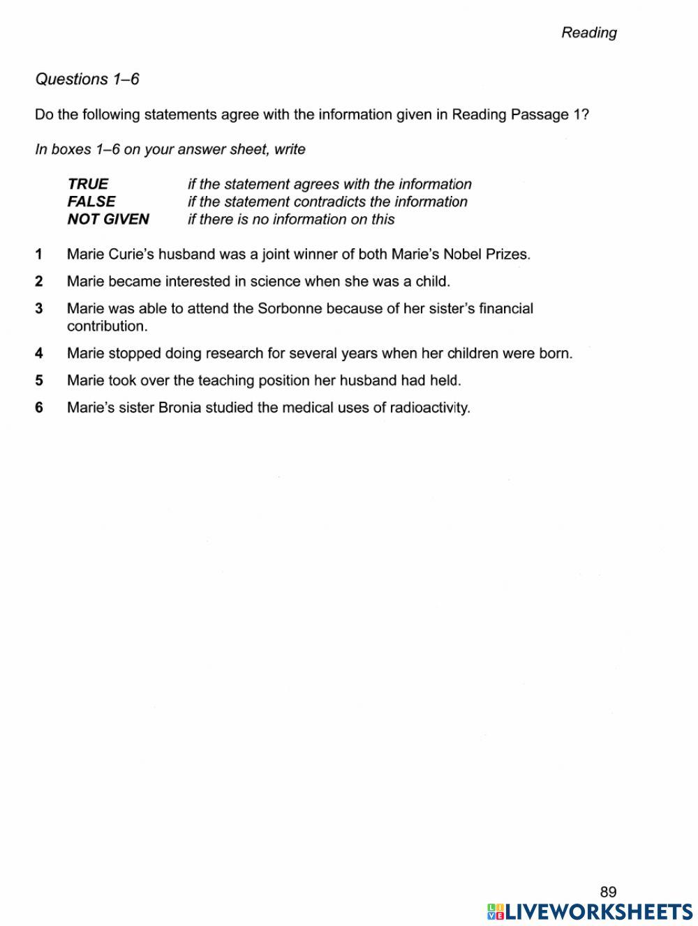 IELTS 9 - Reading Passage 1 - Test 4