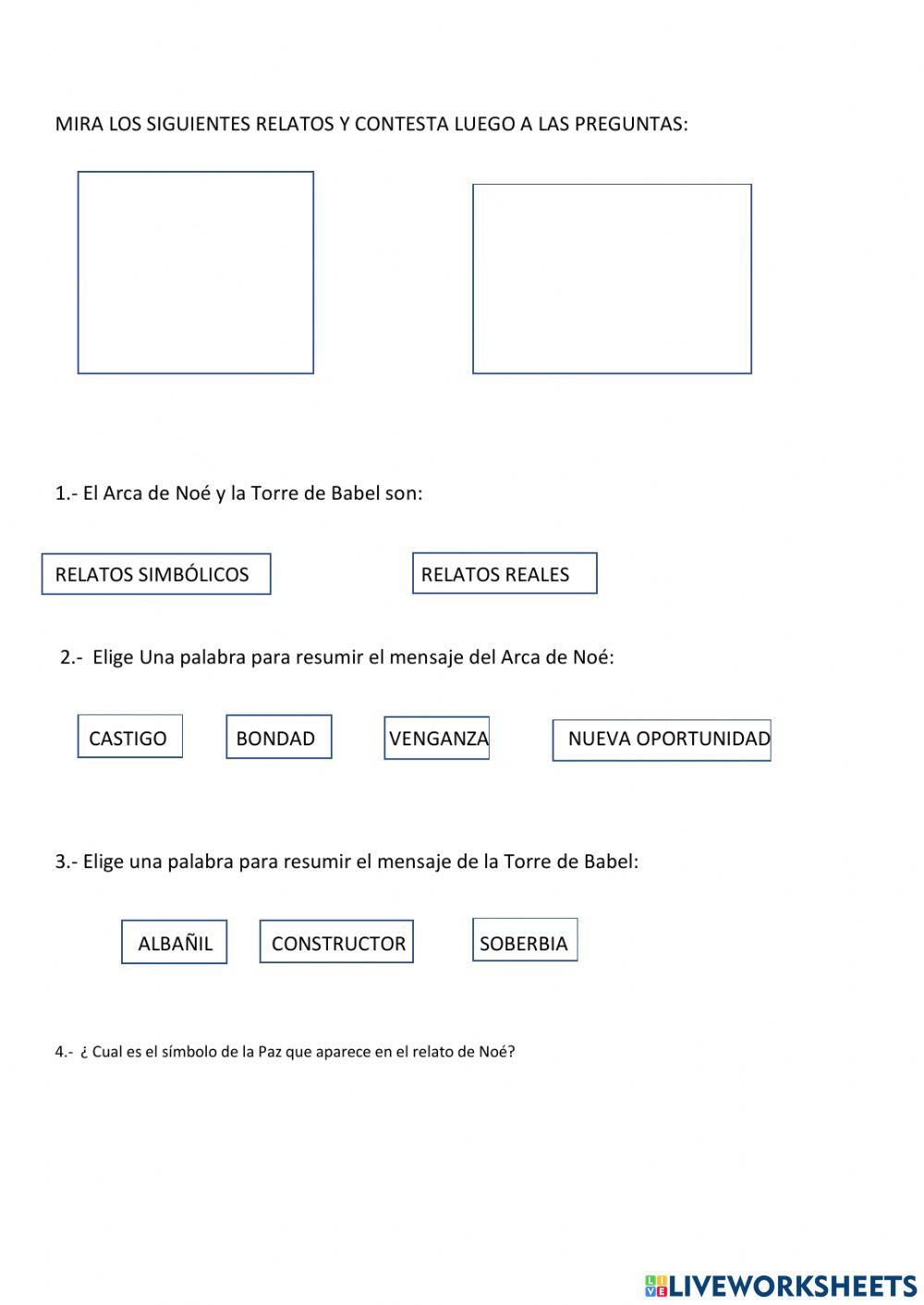 Noe y la torre de Babel