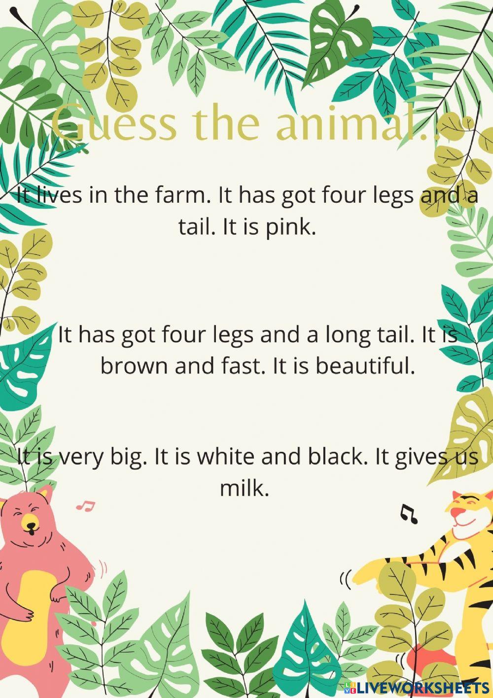 Animals