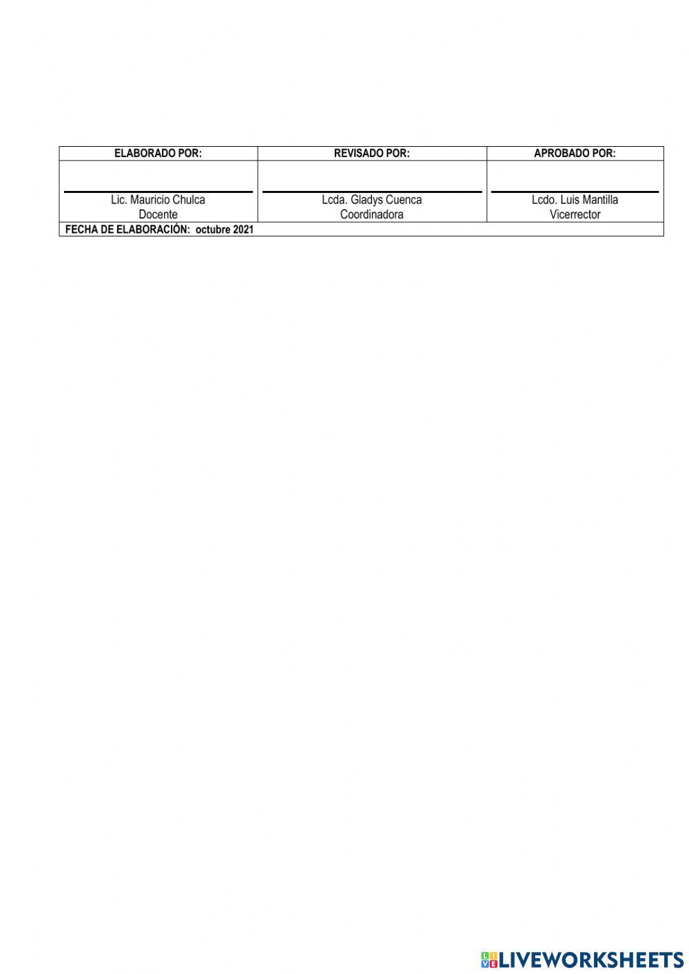 Taller acumulativo nc
