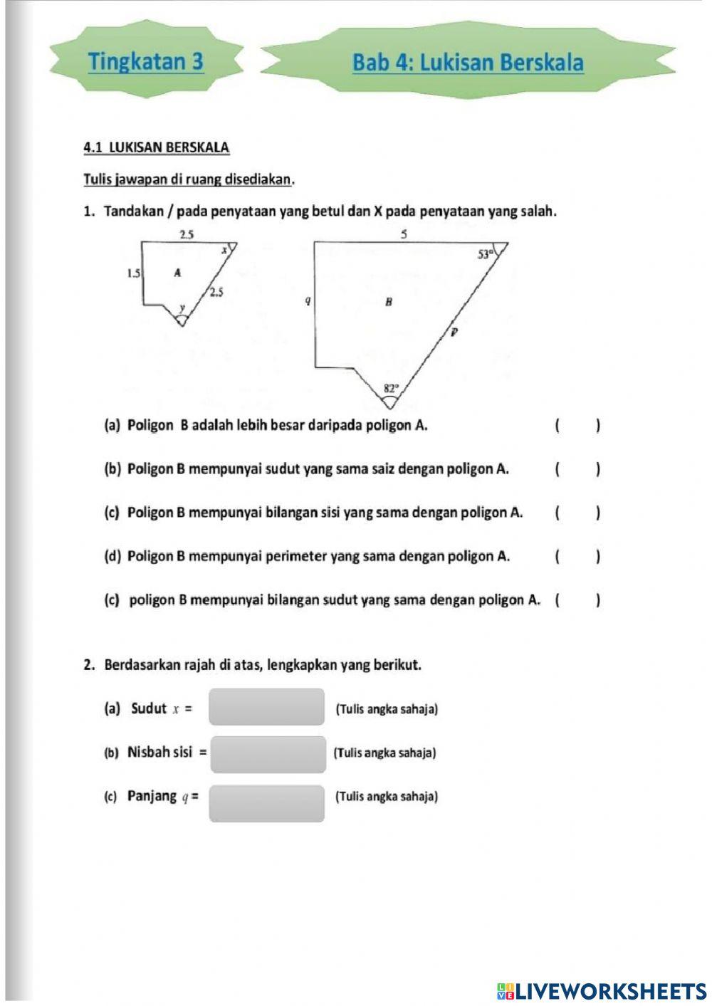 Bab 4 :lukisan berskala