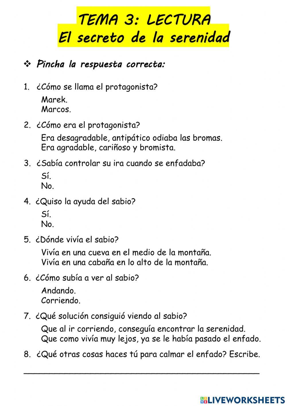 El secreto de la serenidad