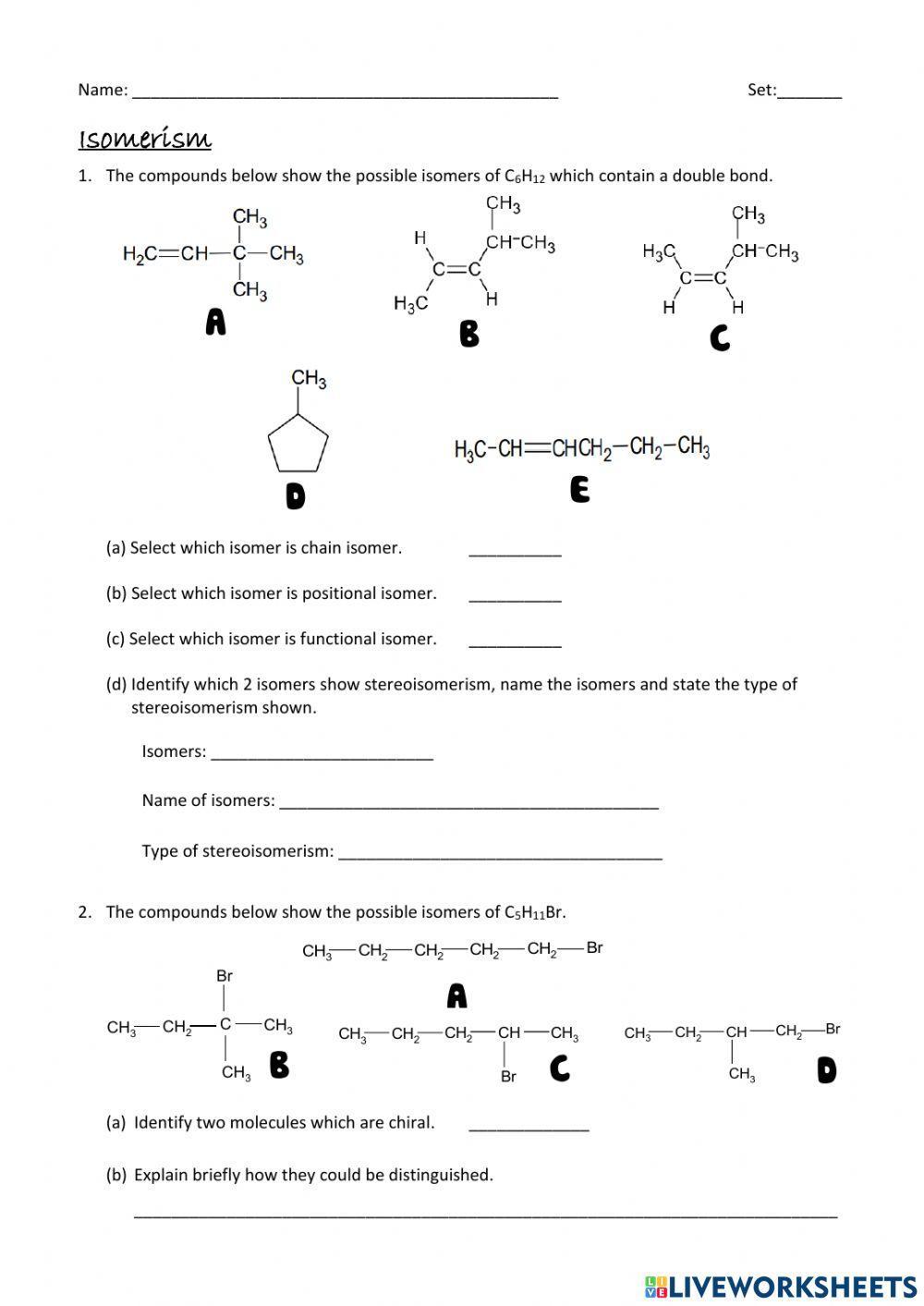 Isomerism Isomerism