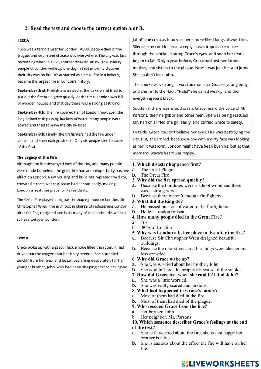 Summative  reading 3rd high