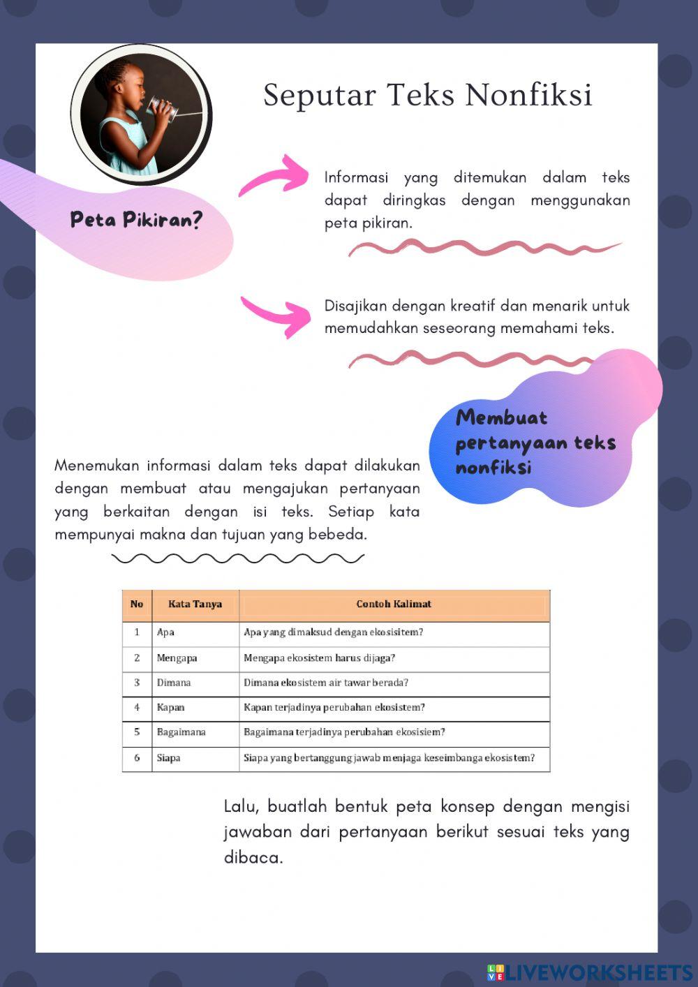 Bahasa Indonesia Tema 5 Subtema 3 Kelas 5