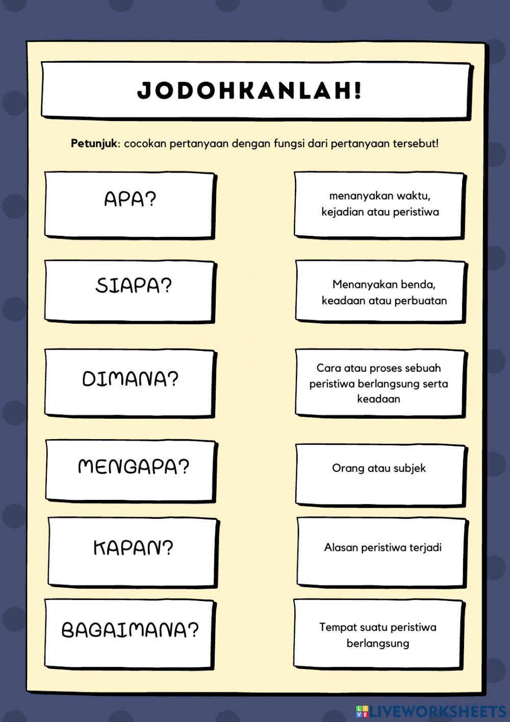 Bahasa Indonesia Tema 5 Subtema 3 Kelas 5
