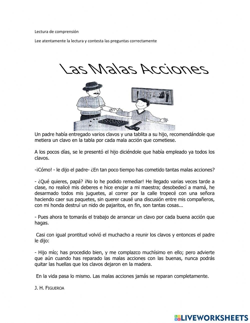 Lectura de comprension