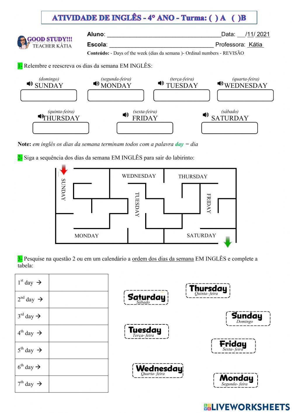 1860307 4 ano ingl s days of the week 10 11 21