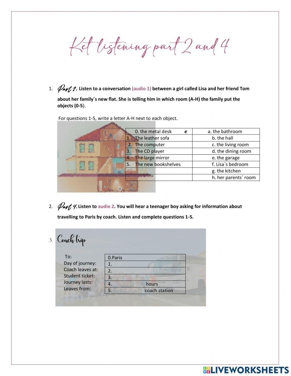 Ket listening 1624463 cit Live Worksheets