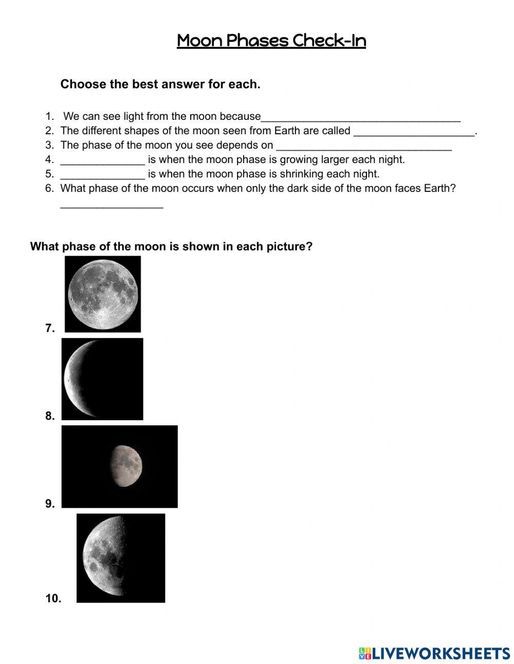 Moon Phases Check-In