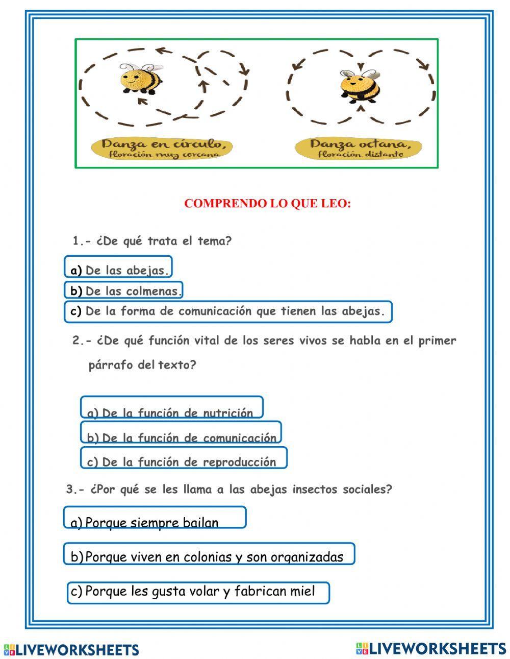 El bailde las abejas