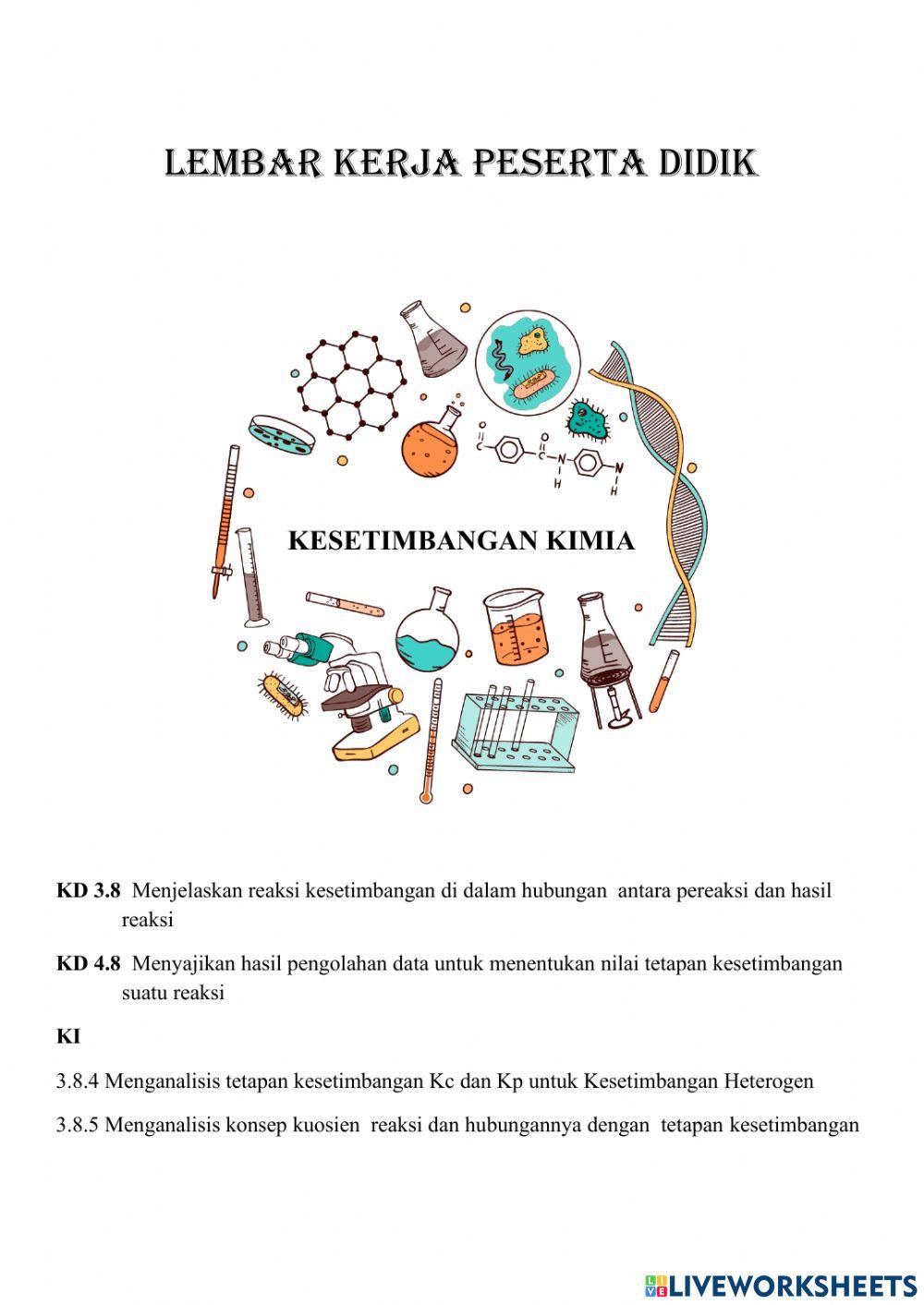 LKPD Kesetimbangan Kimia