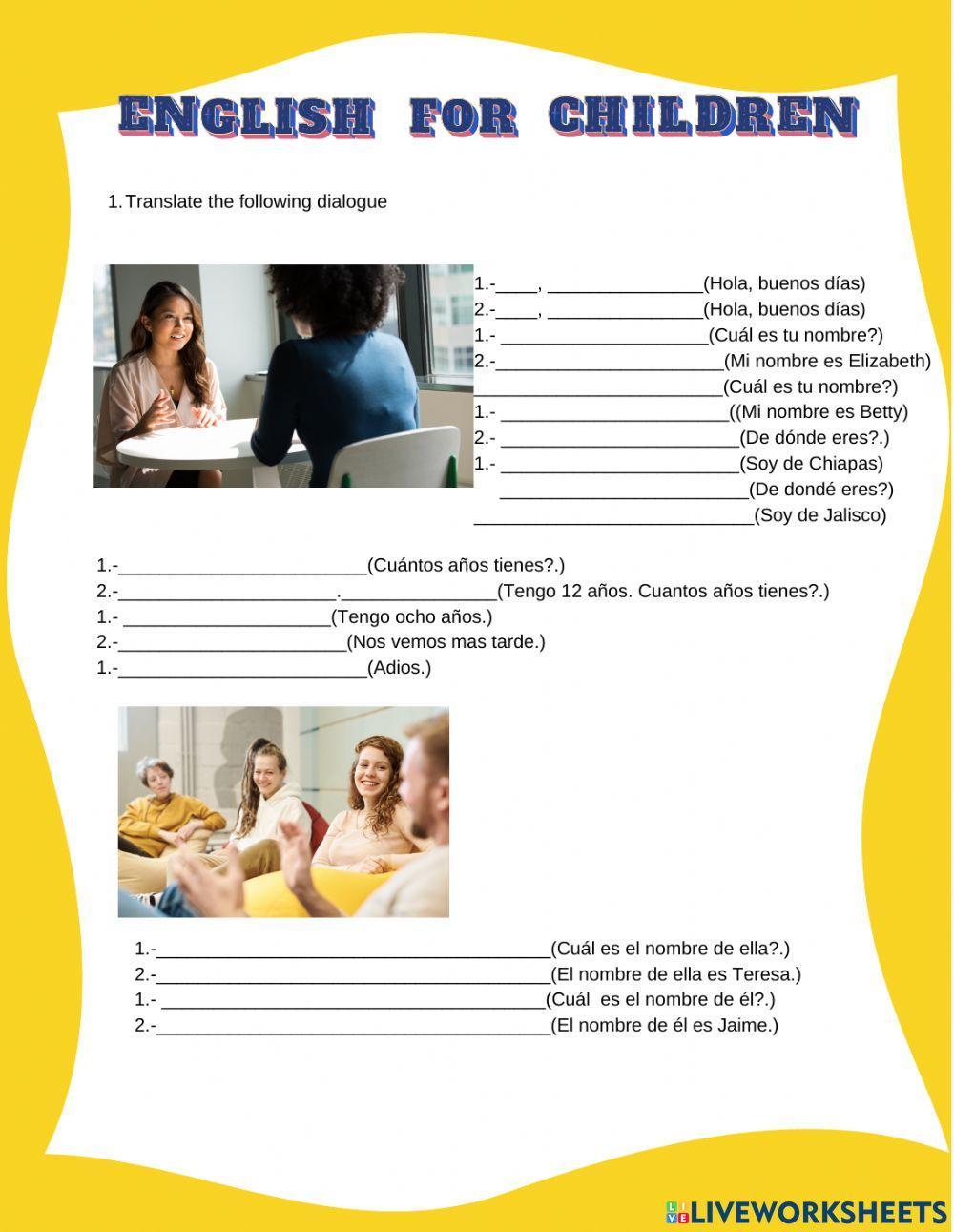 Dialogo de presentacion