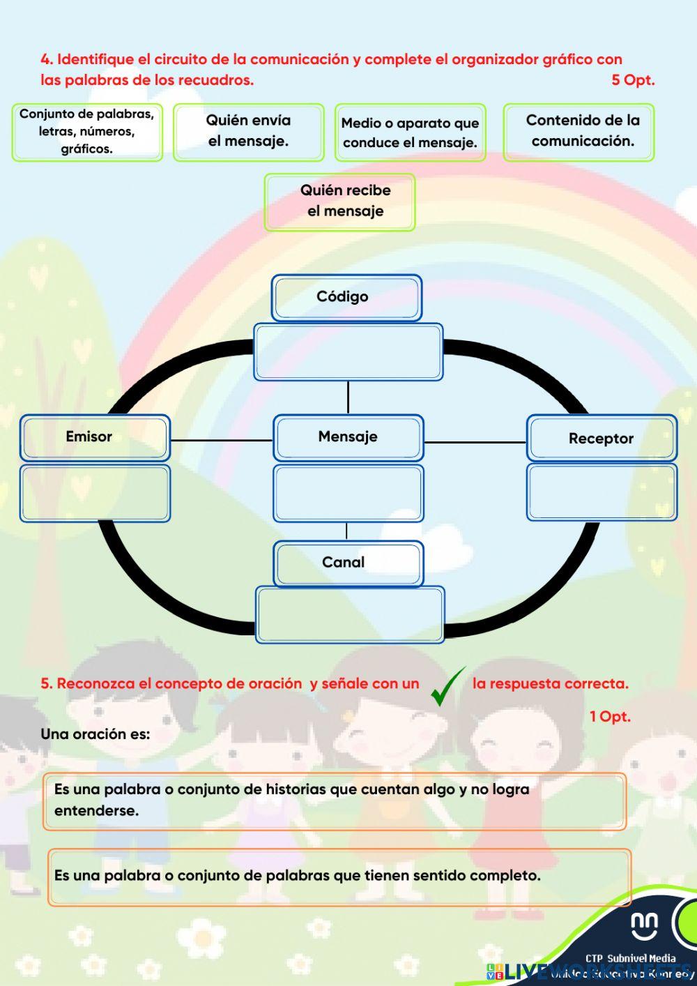 UE KENNEDY Evaluación 1P Lengua y Literatura