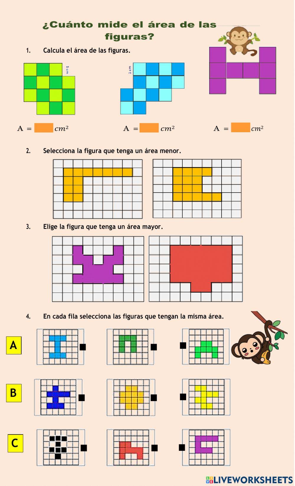 Áreas de una figura