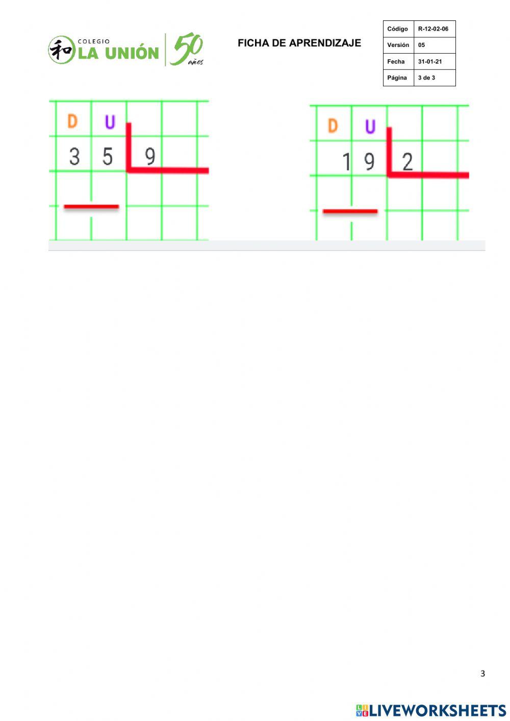 Dividimos aplicando la estrategia de la multiplicacion