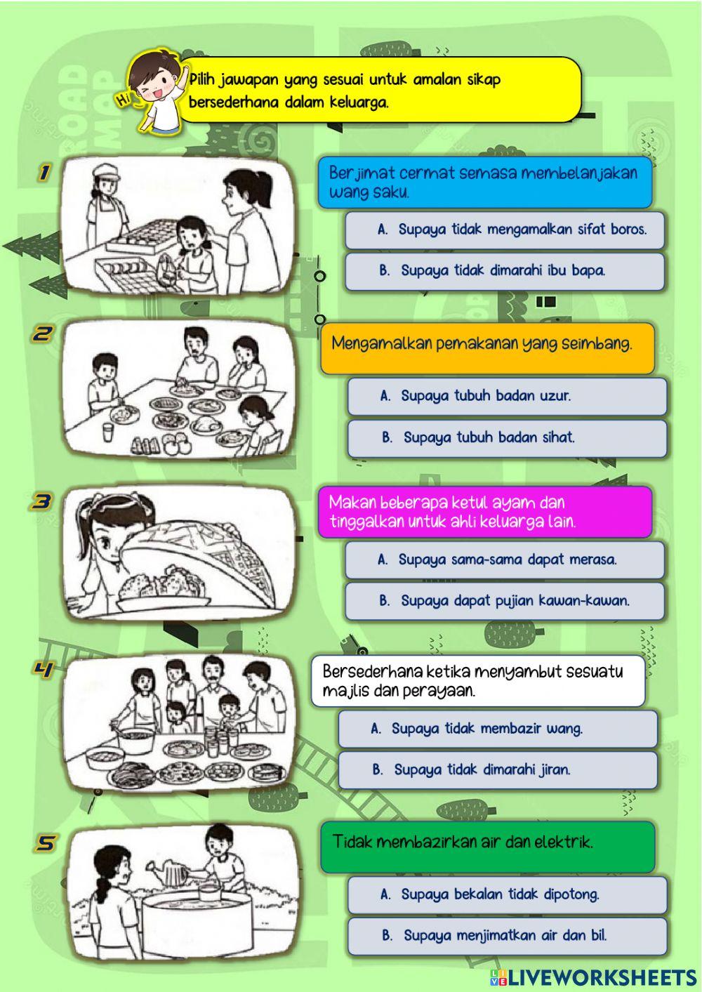 PM Tahun 2 - Bersederhana Amalan Keluarga 6
