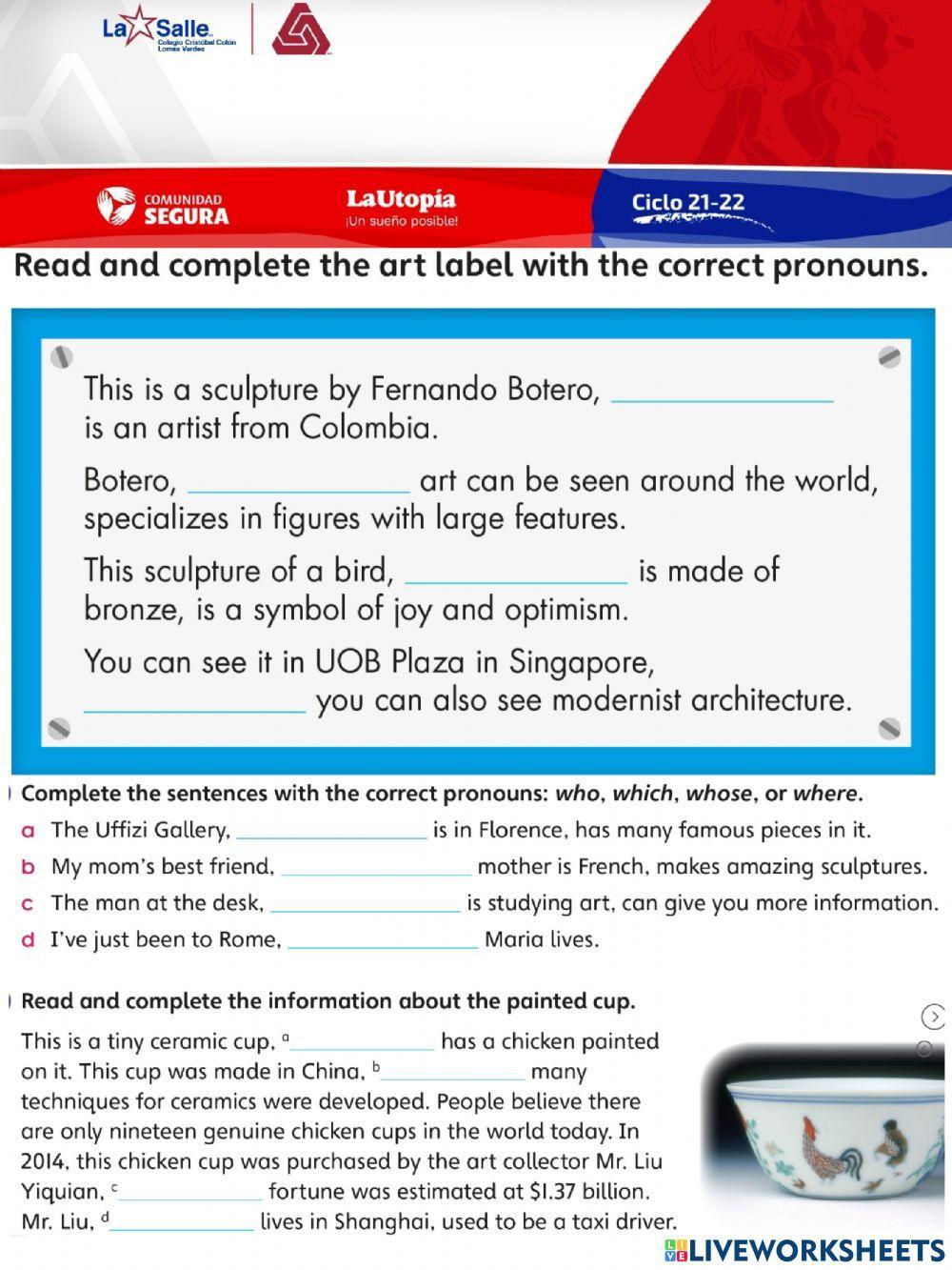 Who, whose, which, where