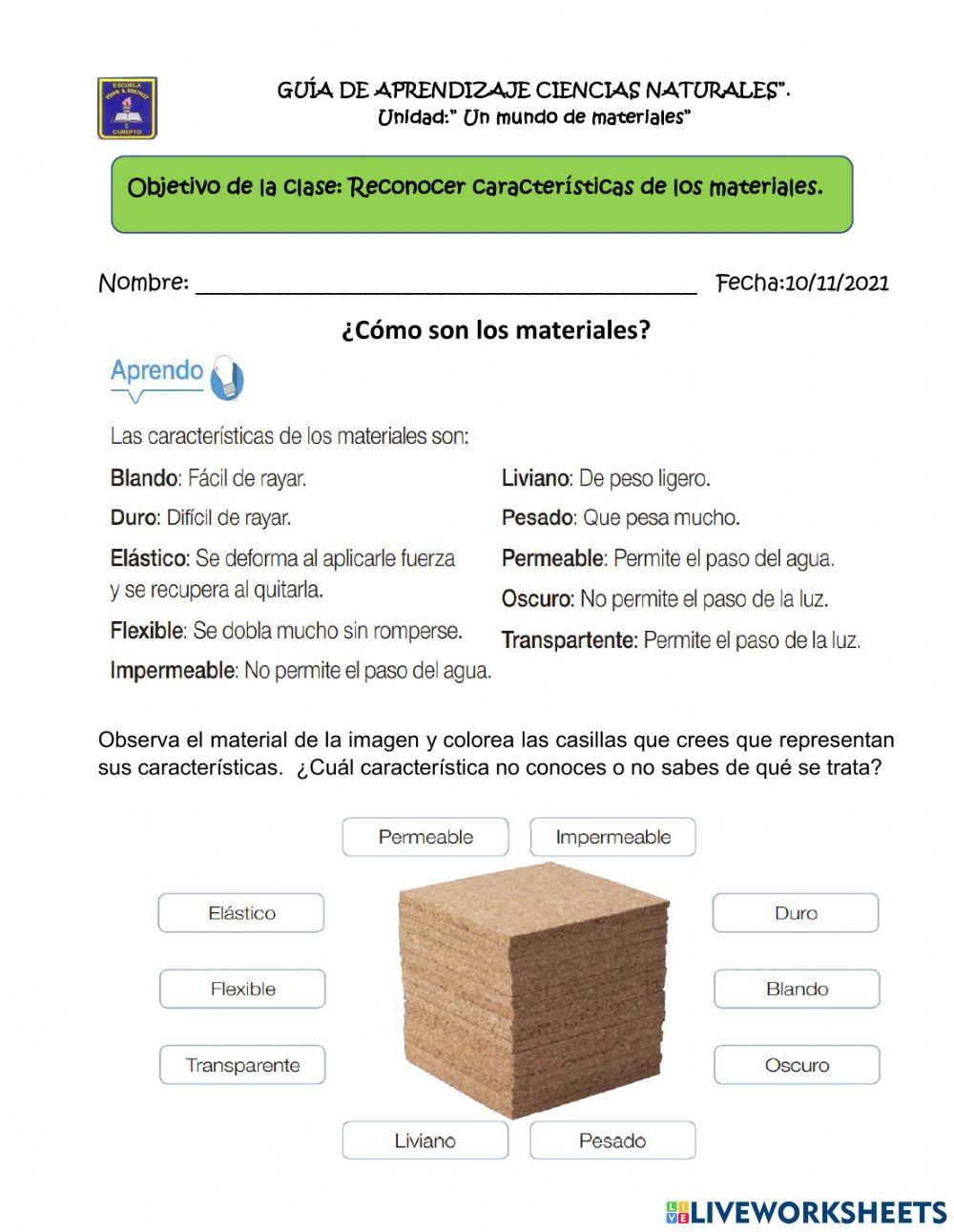 Guía Ciencias Naturales