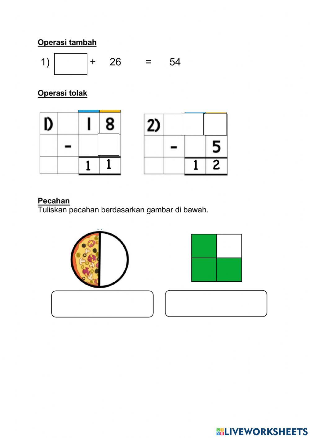 Matematik ulang kaji T1