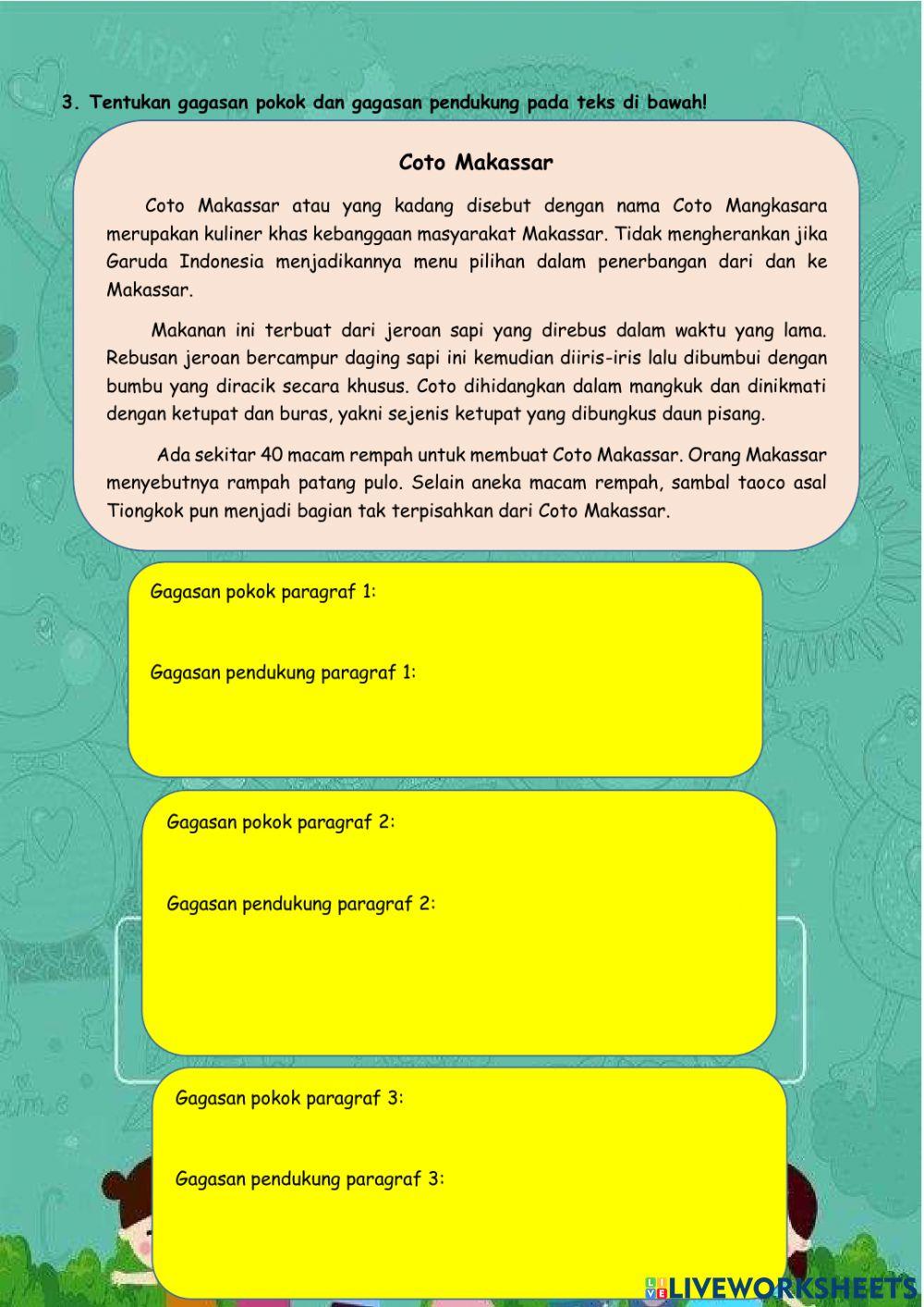 LKPD Makanan Khas Daerah