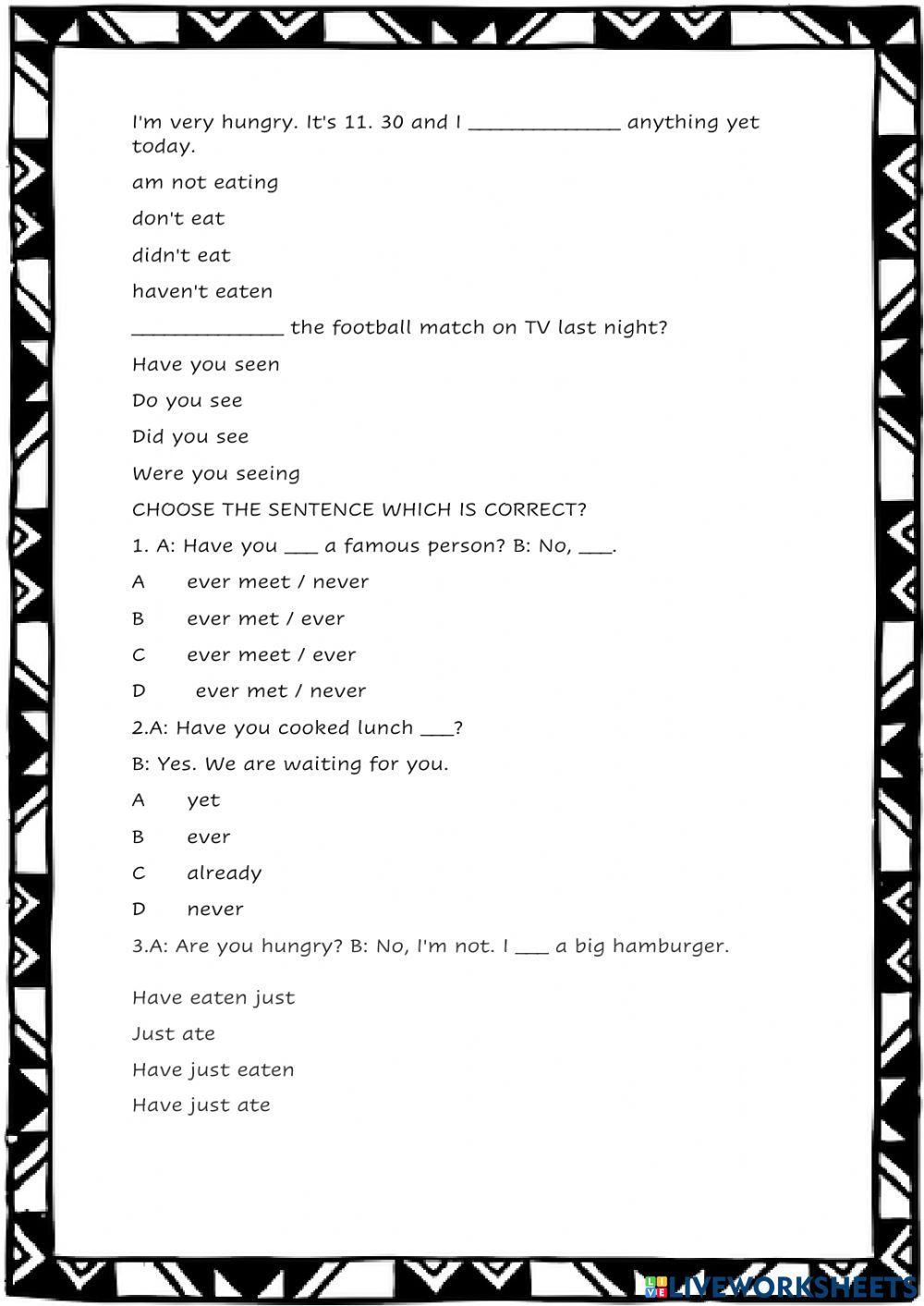 Exam preintermediate, english