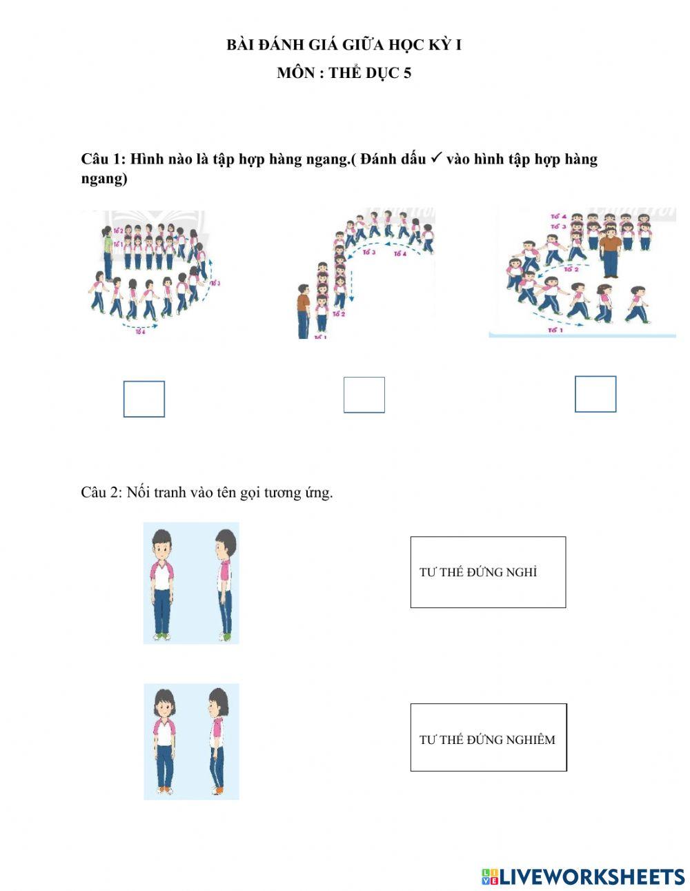 Bài tập đánh giá ghki