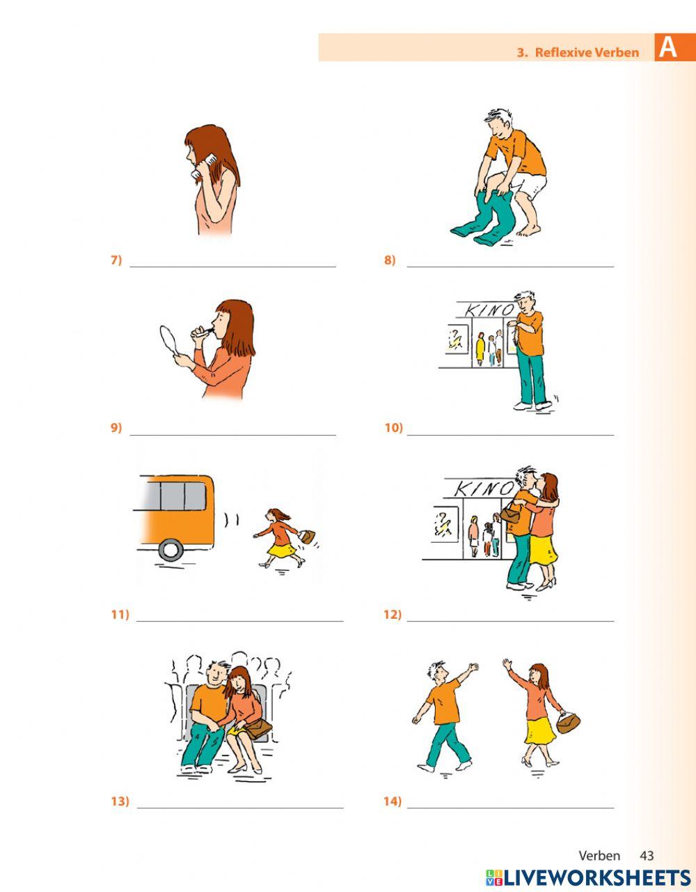 Reflexivverben (2)