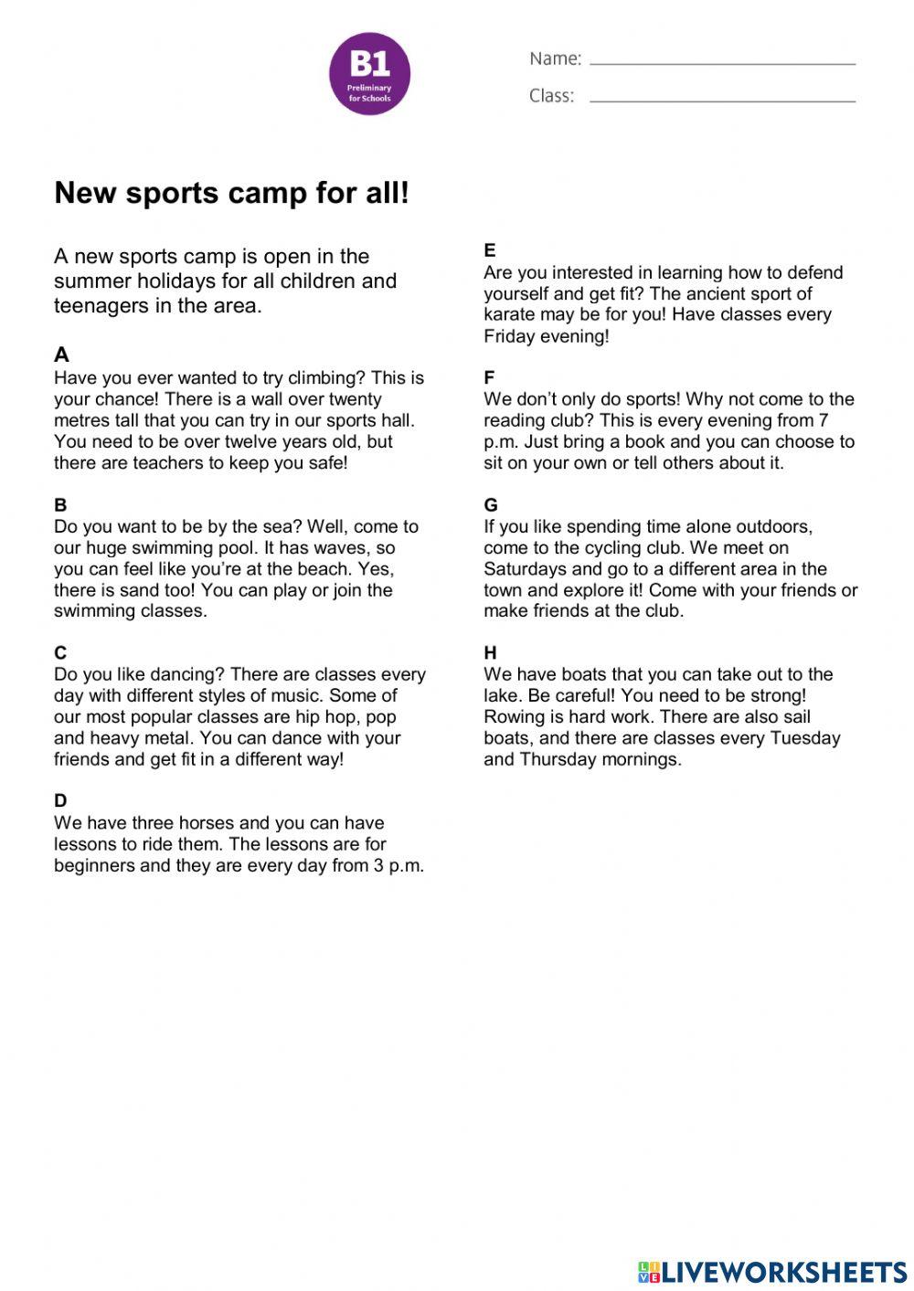 B1 GExp  Reading December 21