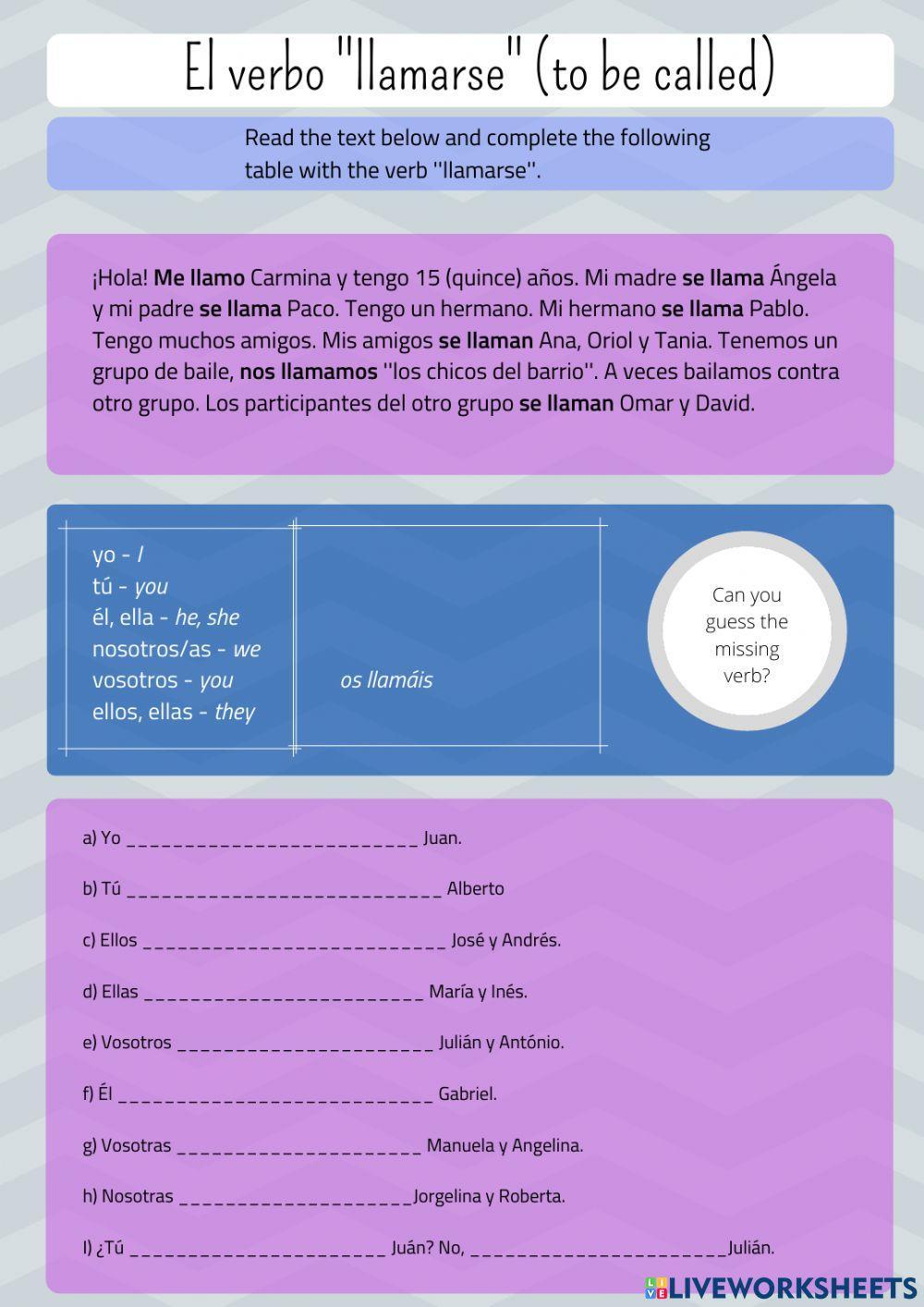 Saludos y presentación