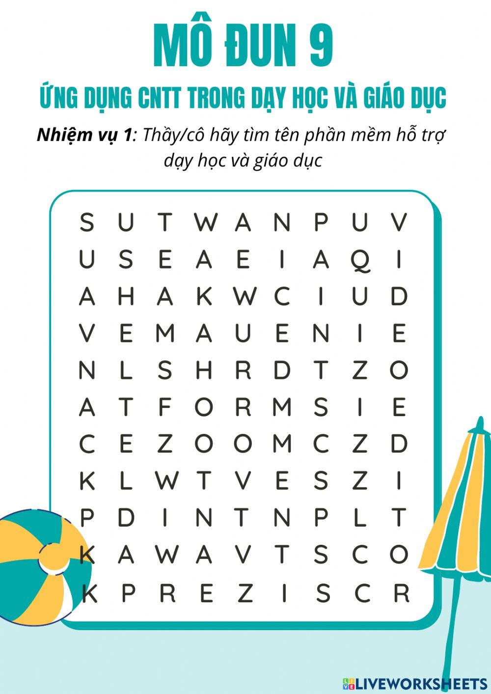 Mô đun 9 - Nhiệm vụ 1