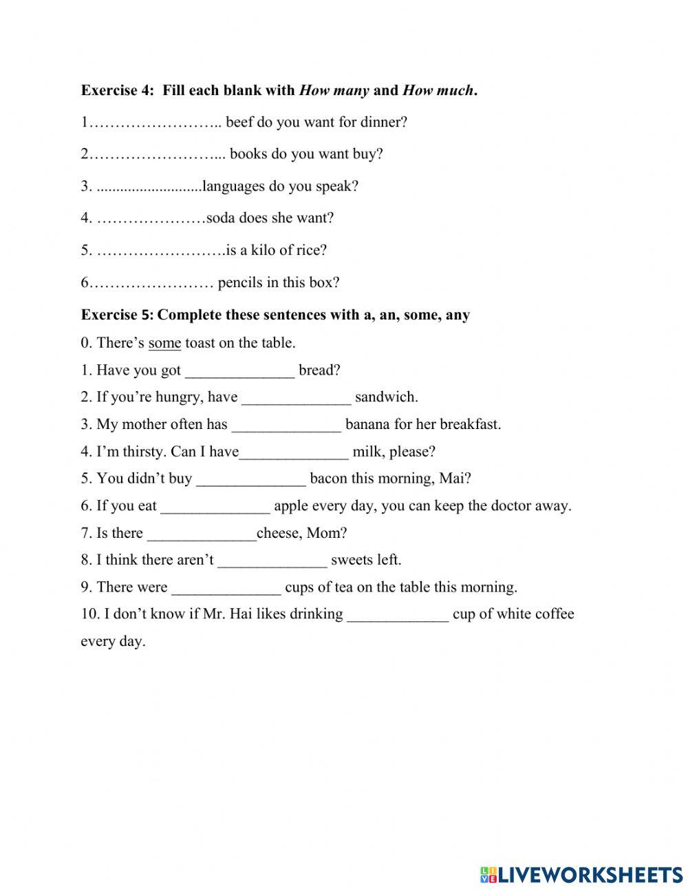 Bt 2 12 b worksheet Live Worksheets