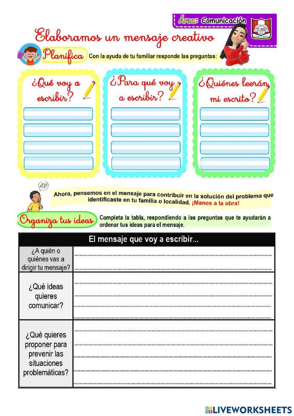 Escribimos mensajes creativos Escribimos mensajes creativos
