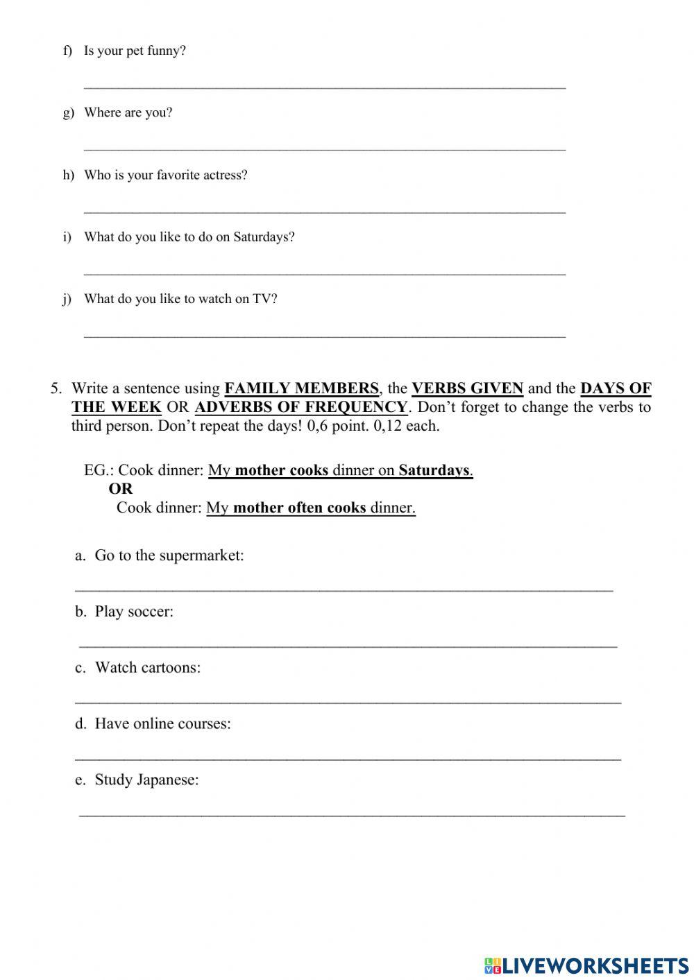 Pre-Teens 1 - Final Test A