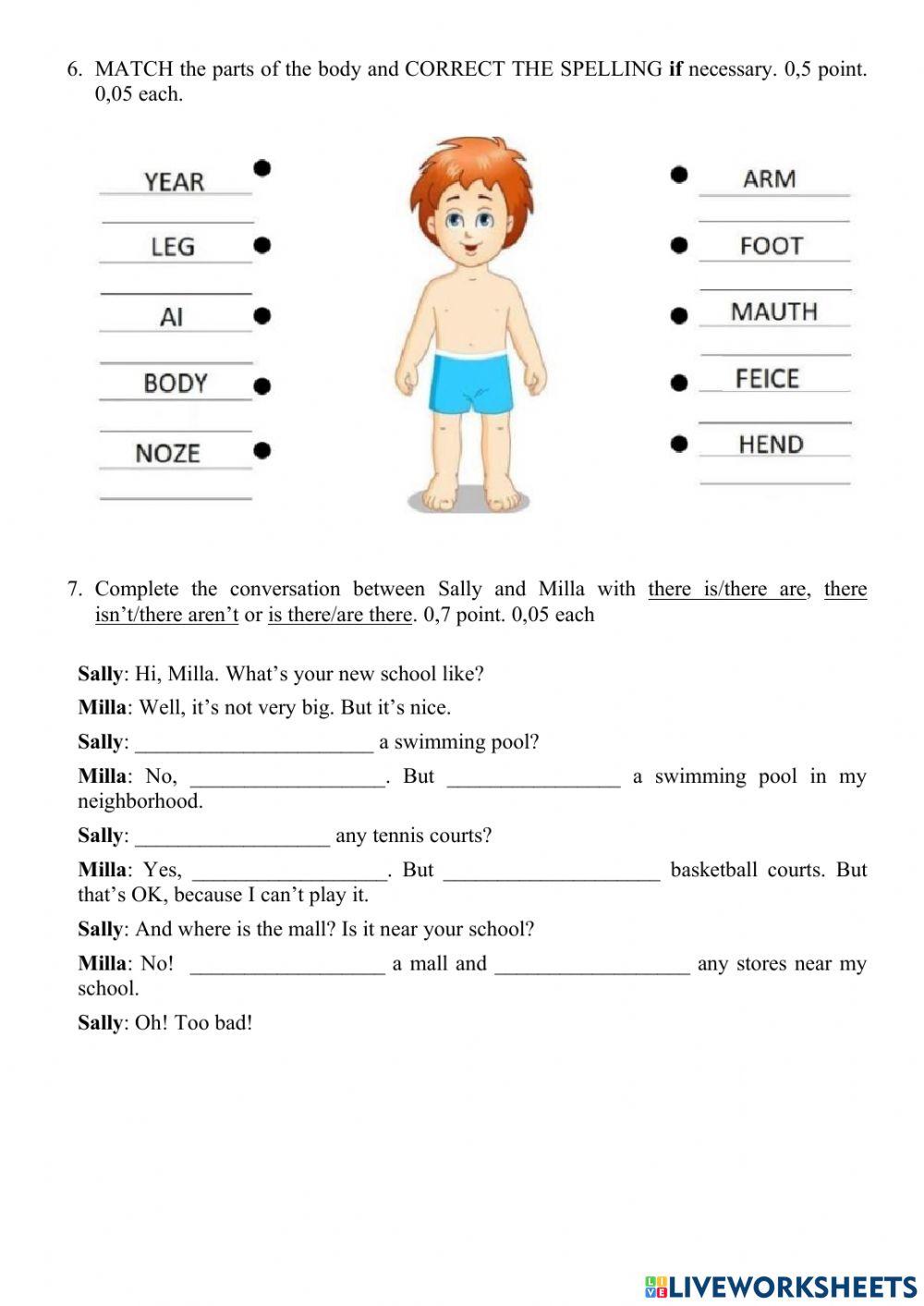 Pre-Teens 1 - Final Test A