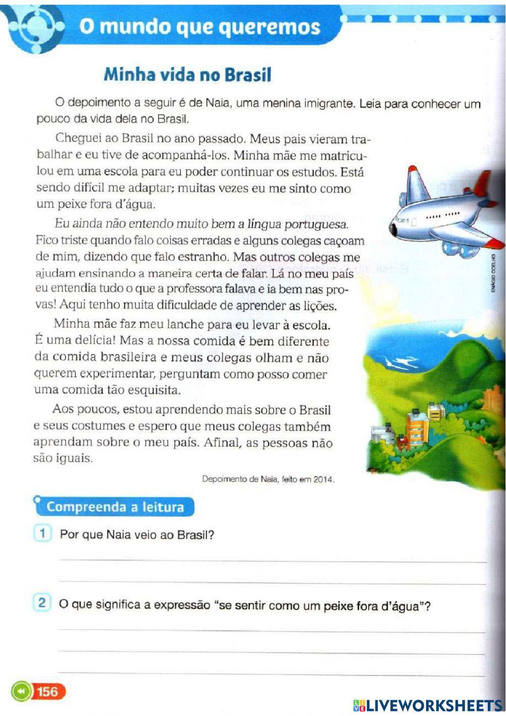 Minha vida no brasil