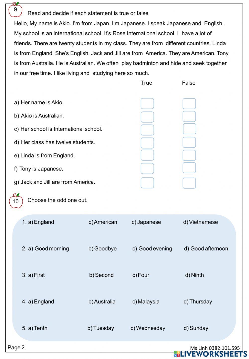 Grade4-Unit2-Lesson 2 worksheet | Live Worksheets