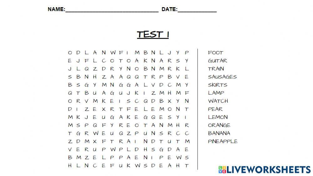 Wordsearch